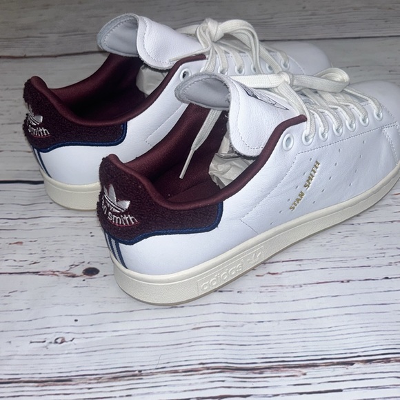 Adidas Original•Stan Smith 'Chenille Pack - Shadow Red'•Sz-7.5•New W/Tags - Picture 3 of 10